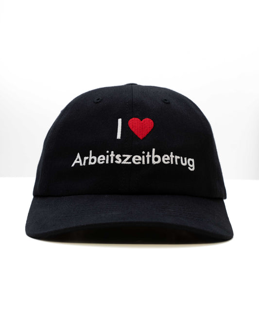 I ❤️ Arbeitszeitbetrug Cap